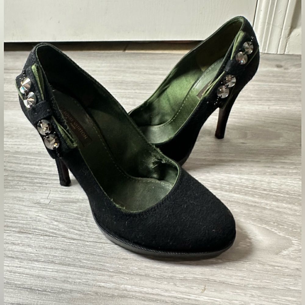 Vintage Louis vuitton Heels size 35 1/2 - Picture 2 of 8